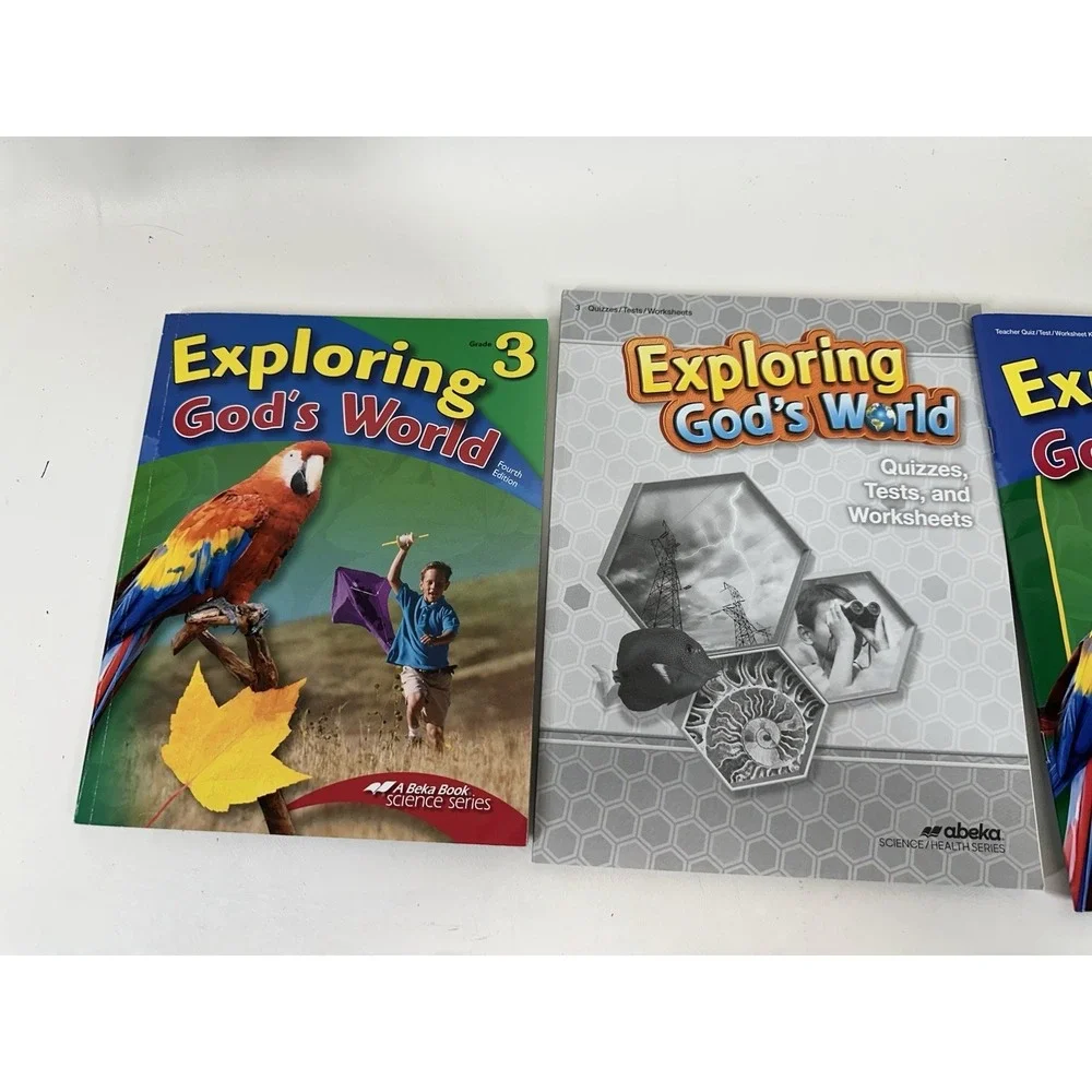 Abeka Grade 3 Science Health Near Complete 11 books Student and Teacher